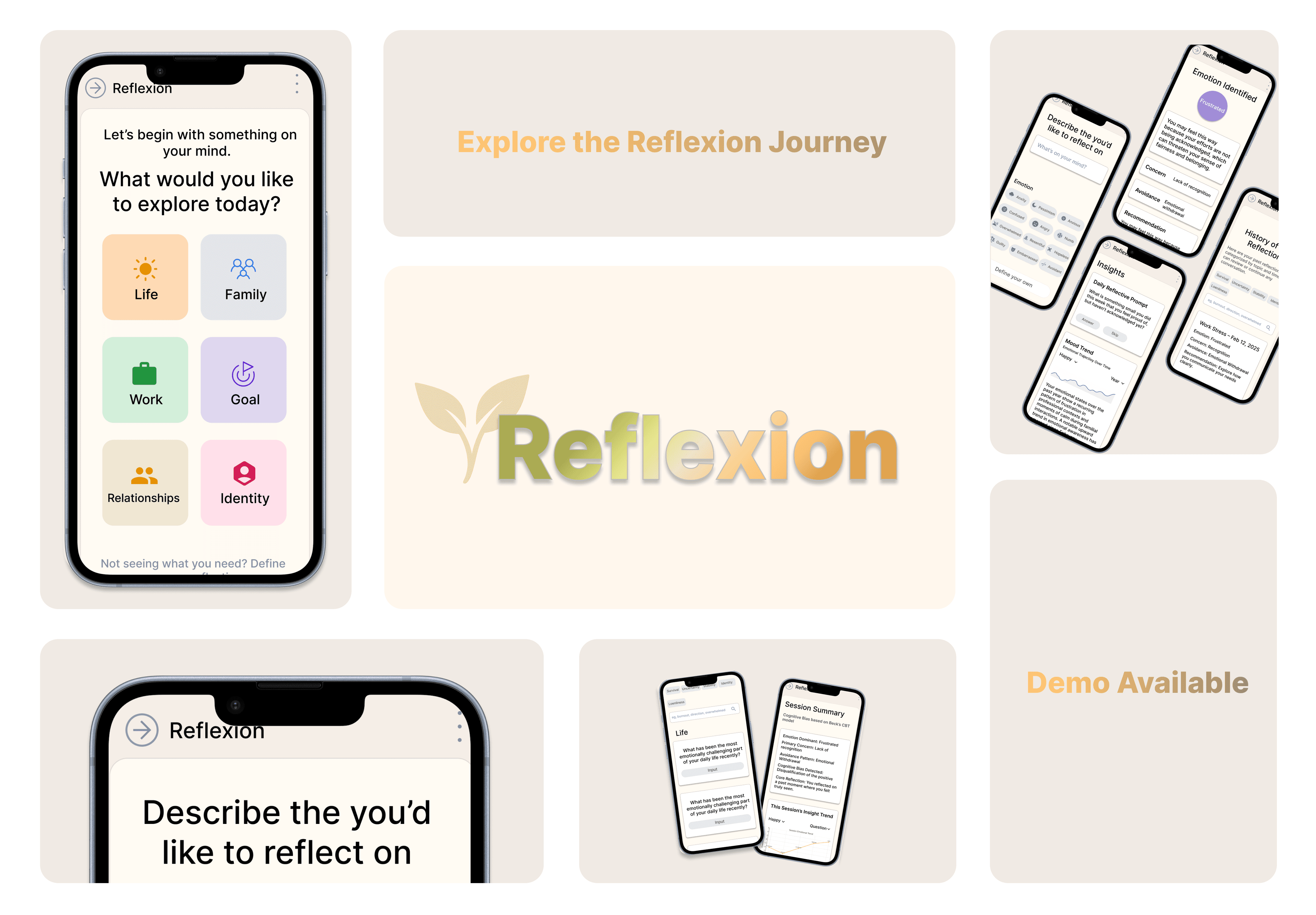 Reflexion promotional visual used in the public press release